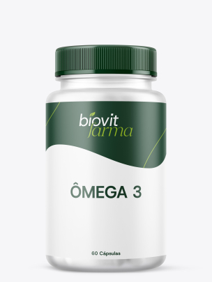 Ômega 3 - 180 EPA e 120 DHA 60 Cápsulas