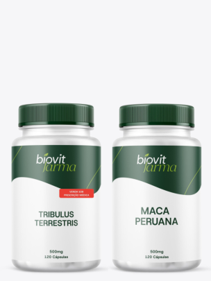 Tribulus Terrestris 500mg + Maca Peruana 500mg