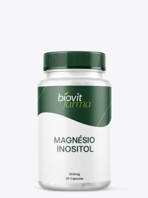 Magnésio Inositol 500mg 30 Cápsulas