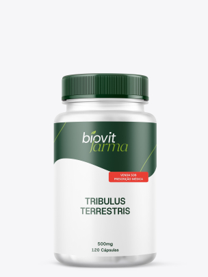 Tribulus Terrestris 500mg 120 Cápsulas