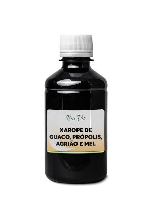 Xarope de Guaco, Própolis, Agrião e Mel 250ml