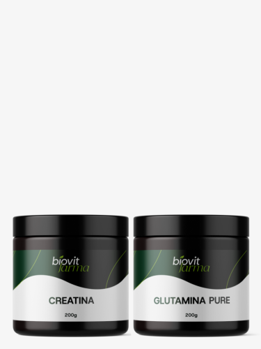 Glutamina 200g + Creatina 200g